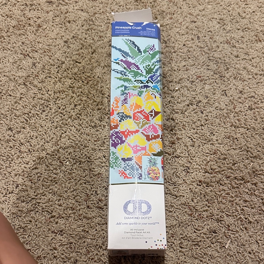 Diamond Dotz Pineapple Crush Kit barely used